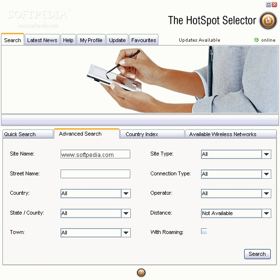 Hotspot Selector