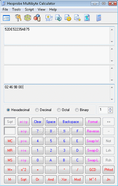 Hpmbcalc Hex Calculator