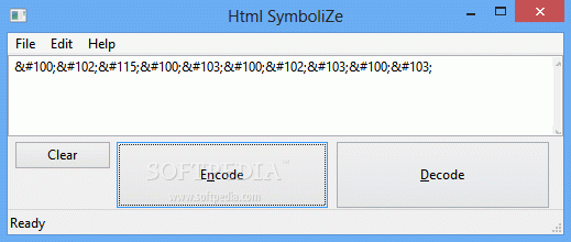 Html SymboliZe