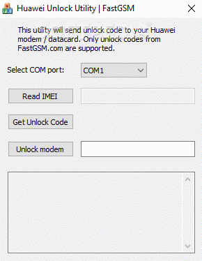 Huawei Unlock Utility