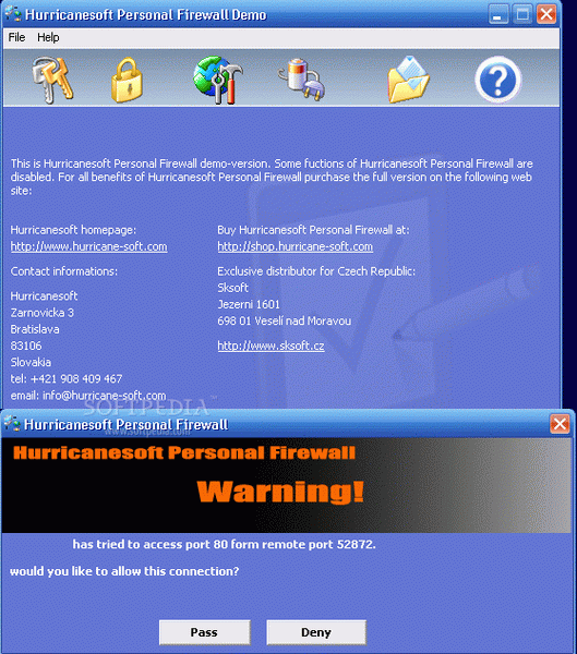 Hurricanesoft Personal Firewall