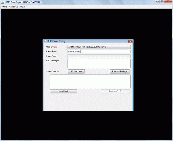 Hxtt Data Export 2007 - Text2DB2