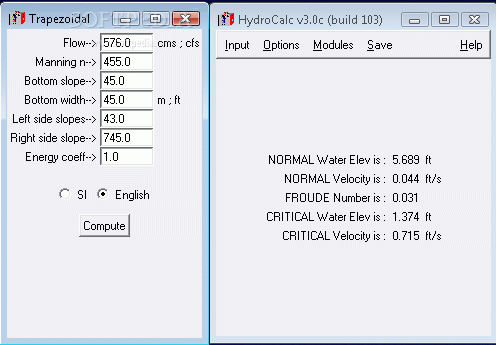 HydroCalc