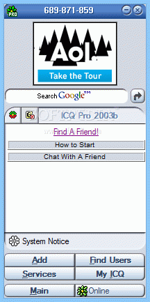 ICQ Pro 2003b