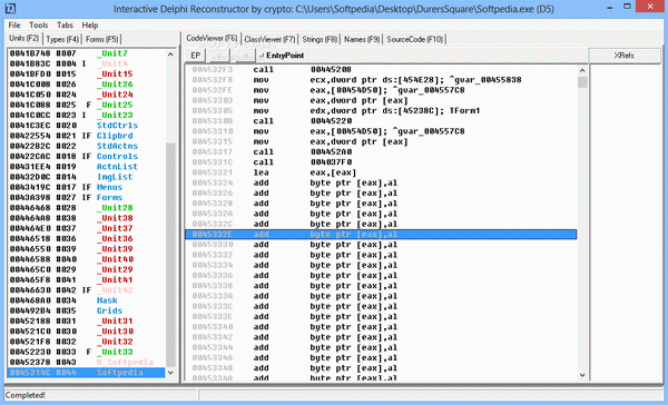 Interactive Delphi Reconstructor