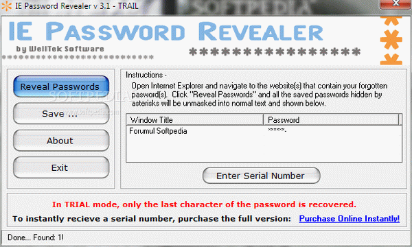 IE Pass Revealer