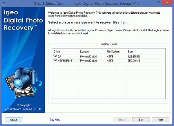 IGEO Digital Photo Recovery