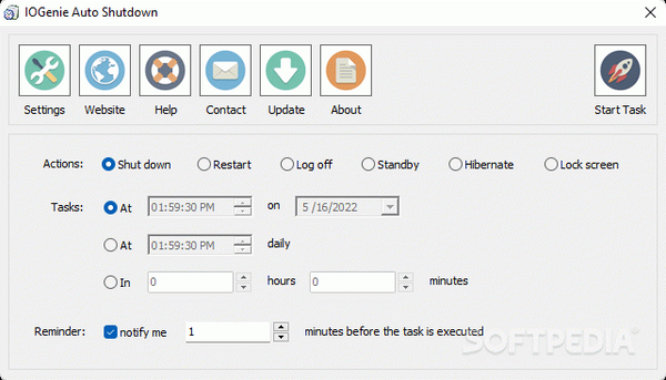 IOGenie Auto Shutdown