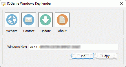 IOGenie Windows Key Finder