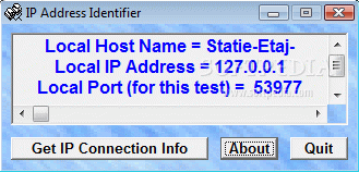 IP Address Identifier