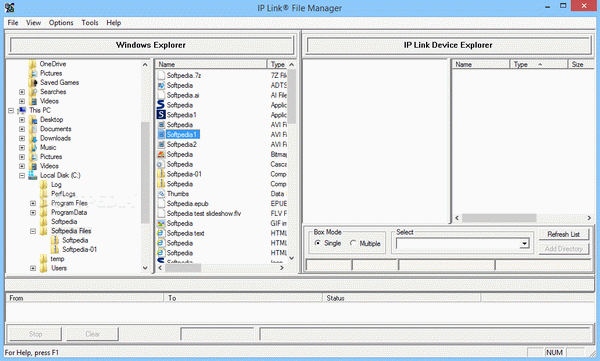 IP Link File Manager