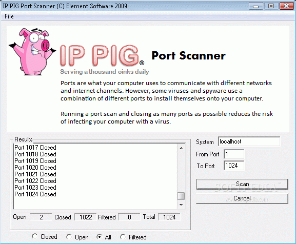 IP Pig Port Scanner