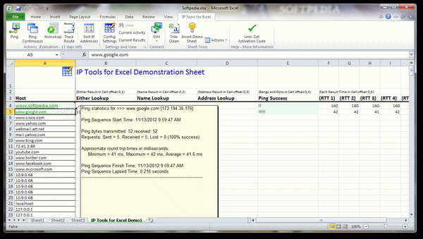 IP Tools for Excel