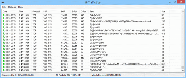 IP Traffic Spy