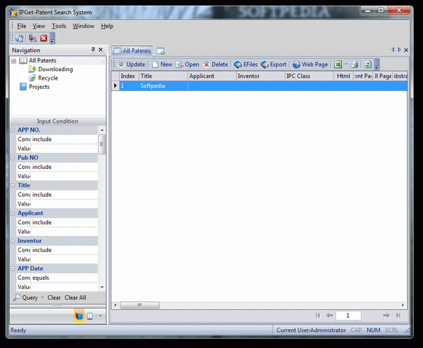 IPGet-Patent Search System Portable