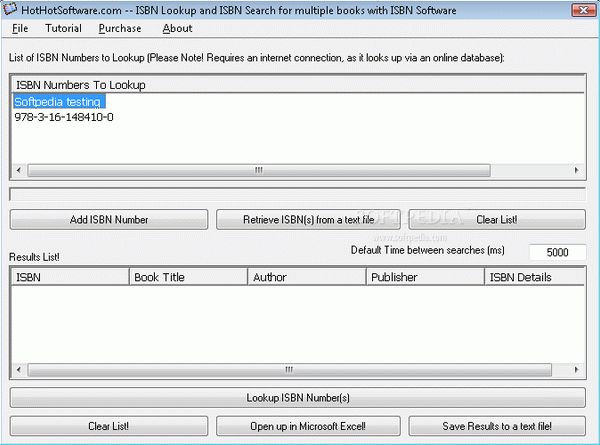 ISBN Lookup and ISBN Search for multiple books with ISBN