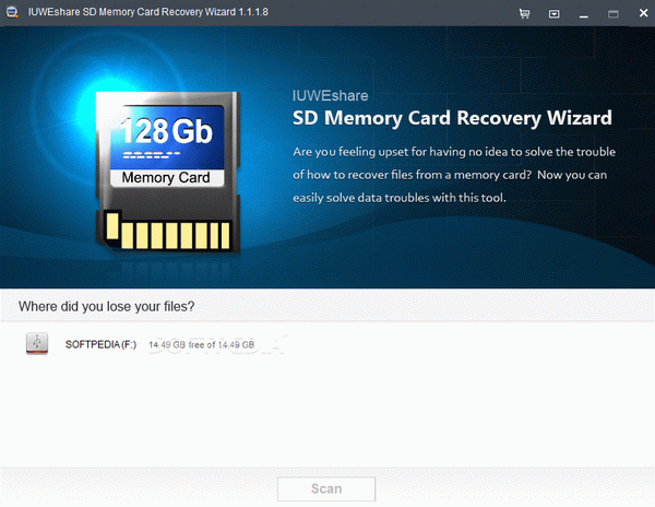 IUWEshare SD Memory Card Recovery Wizard