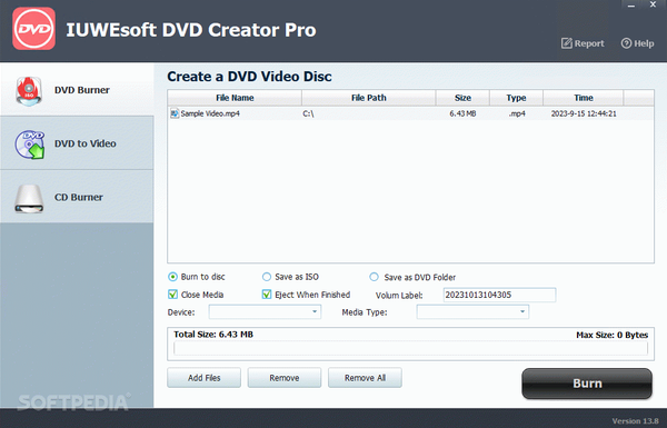 IUWEsoft DVD Creator Pro