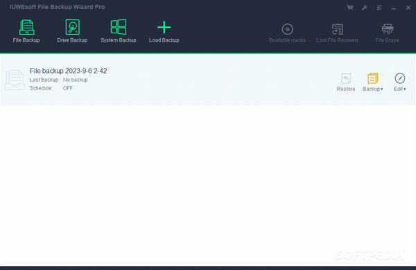 IUWEsoft File Backup Wizard Pro