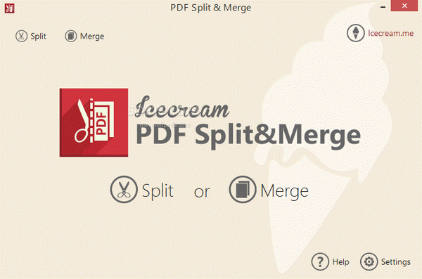 IceCream PDF Split & Merge