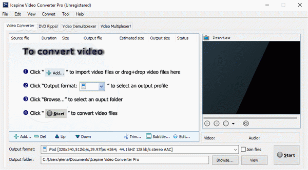 Icepine Video Converter Pro