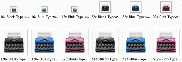 Icons: Typewriters