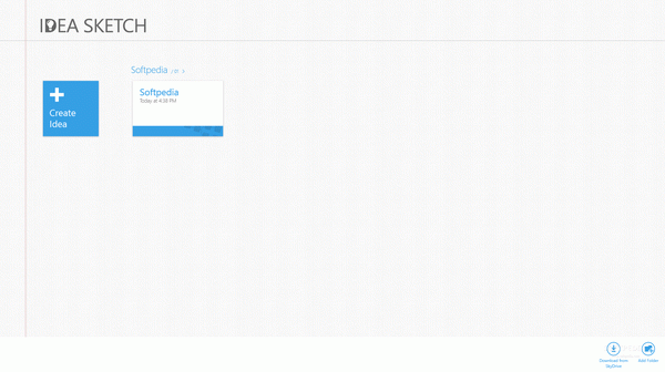 Idea Sketch for Windows 8