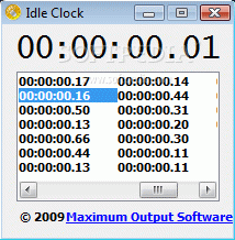 Idle Clock