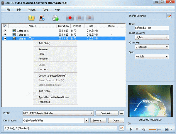 ImTOO Video to Audio Converter