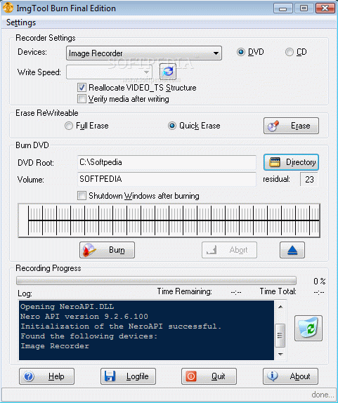 ImgTool Burn Final Edition