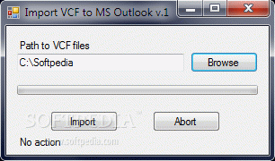 Import VCF to MS Outlook