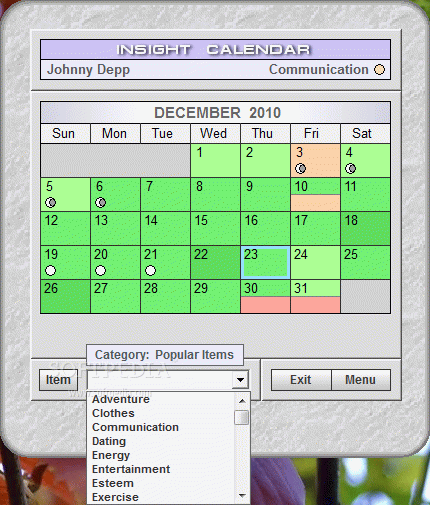 Insight Calendar