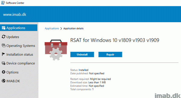 Install or Uninstall RSAT for Windows 10