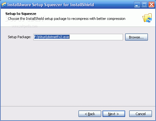 InstallAware Setup Squeezer for InstallShield [DISCOUNT: 20% OFF!]