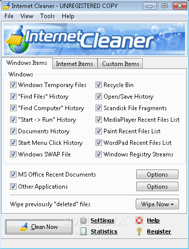 Internet Cleaner