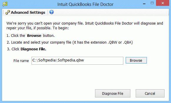 Intuit QuickBooks File Doctor