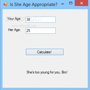 Is She Age Appropriate?