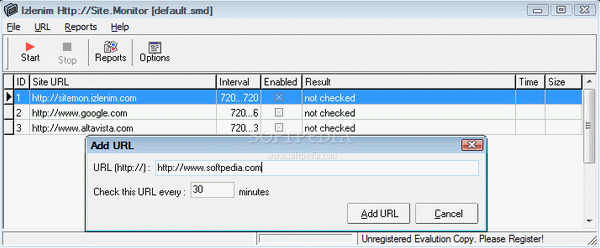 Izlenim Site Monitor