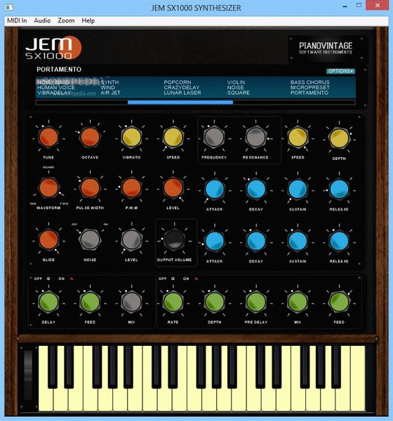 JEM SX1000 SYNTHESIZER