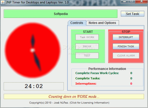 JNP Timer for Desktops and Laptops