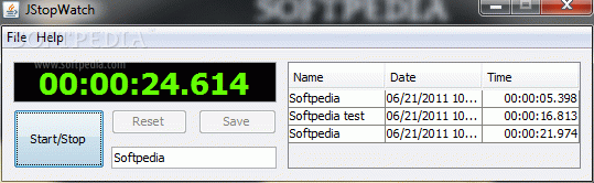 JStopWatch