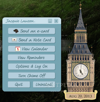 Jacquie Lawson Quick Send Widget