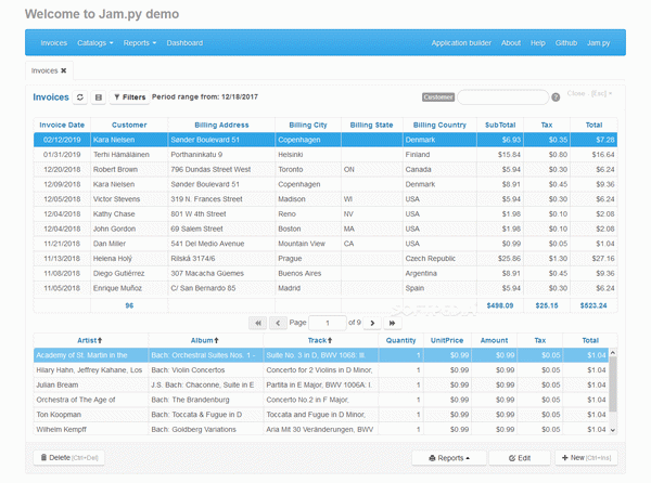 Jam.py framework