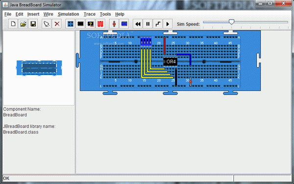 Java Breadboard Simulator