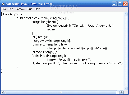 Java File Editor