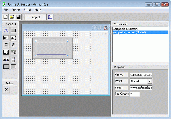 Java GUI Builder