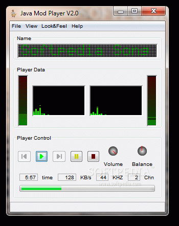 Java Mod Player