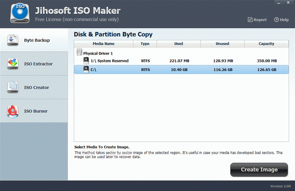 Jihosoft ISO Maker Free