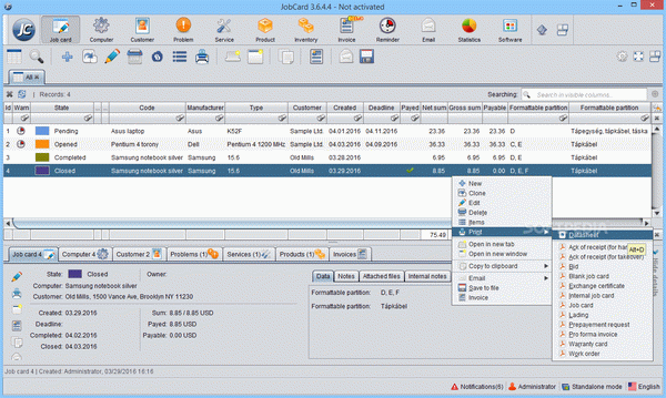 JobCard Portable