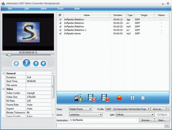 Joboshare 3GP Video Converter